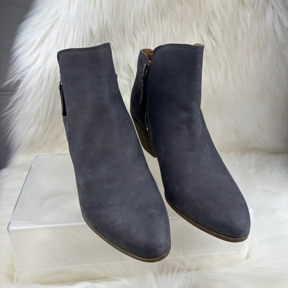 Frye Charcoal Gray Ankle Booties size 9.5 Woman